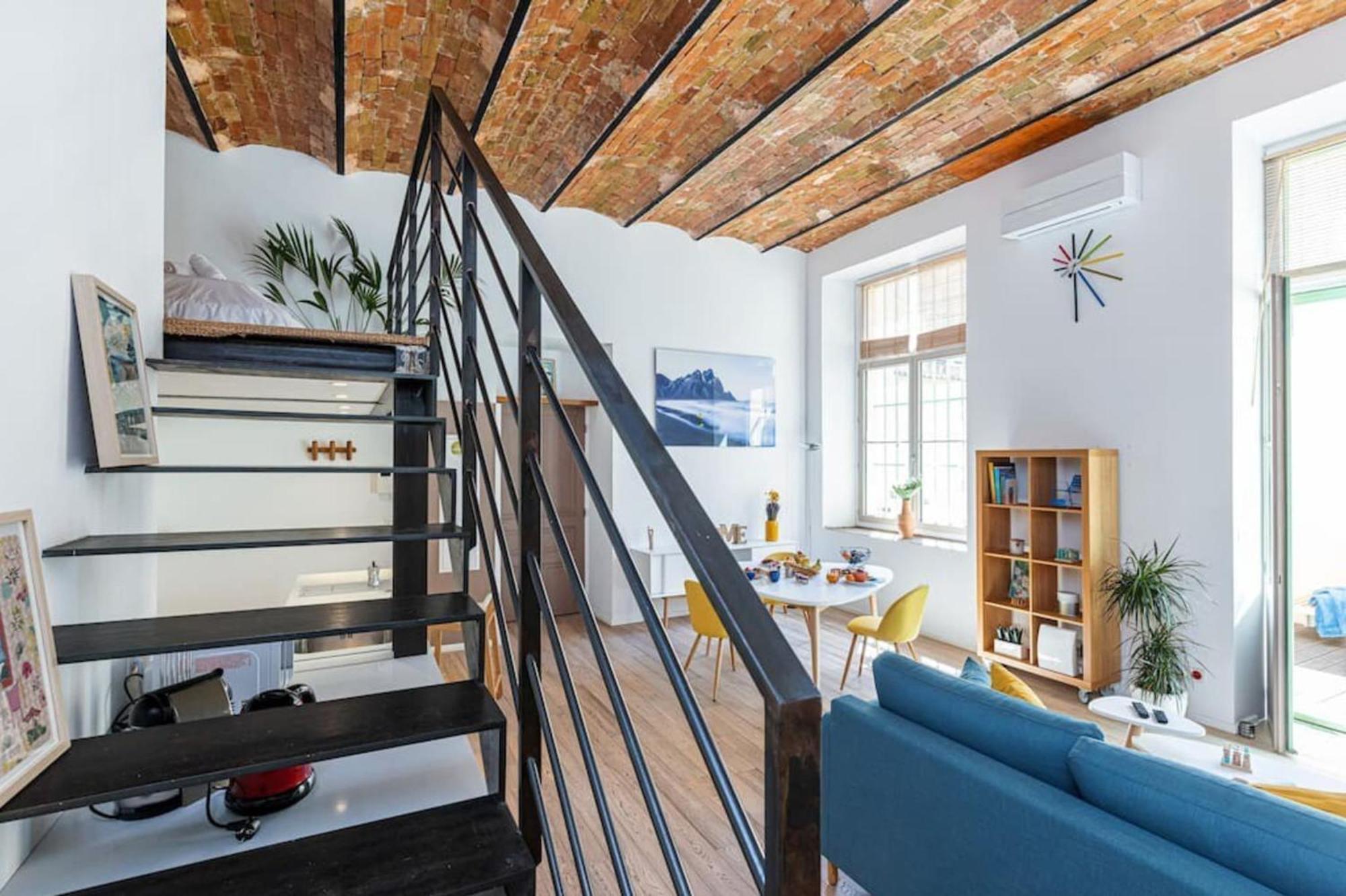 Ferienwohnung Gubernatis - Beautiful Duplex With Terrace Nizza Exterior foto